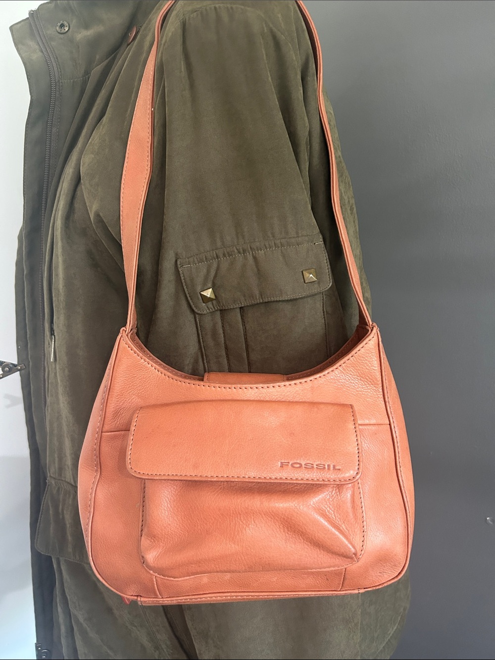 Fossil  Leather Shoulder Purse